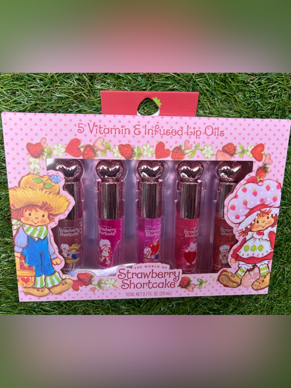 Strawberry Shortcake Vitamin Infused Lip Oil Set 5pk